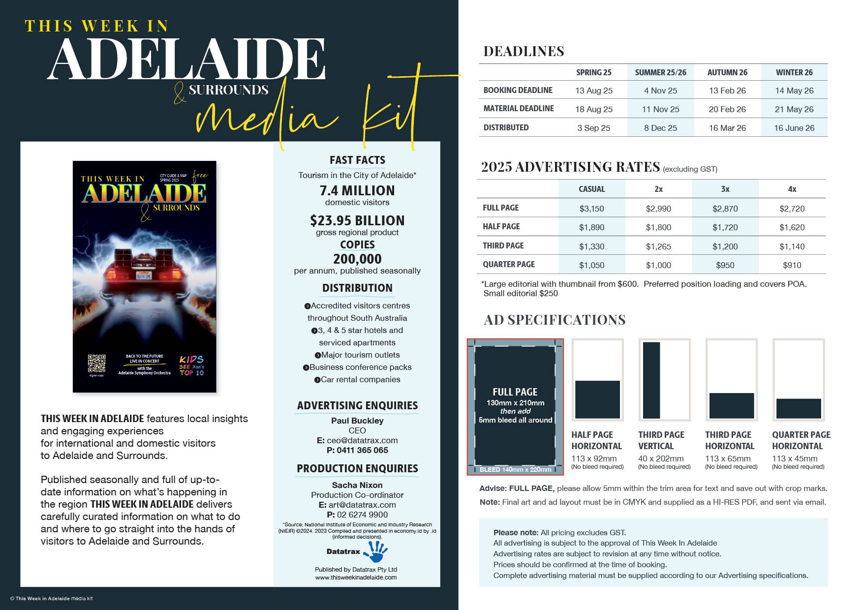 Media Kit Page